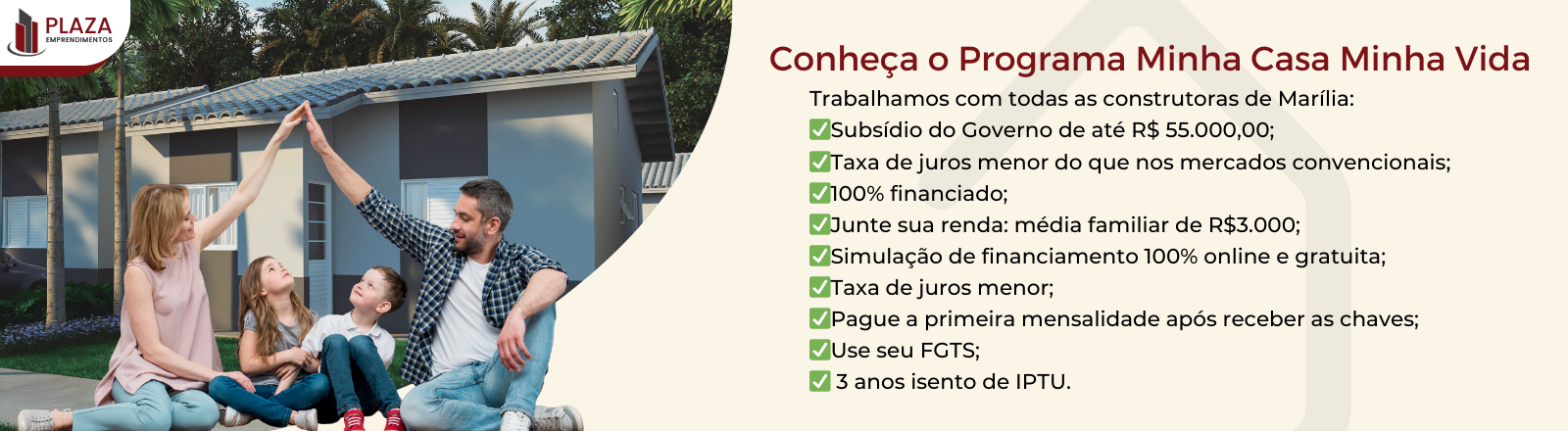 CONHEÇA O PROGRAMA MCMV 22/01